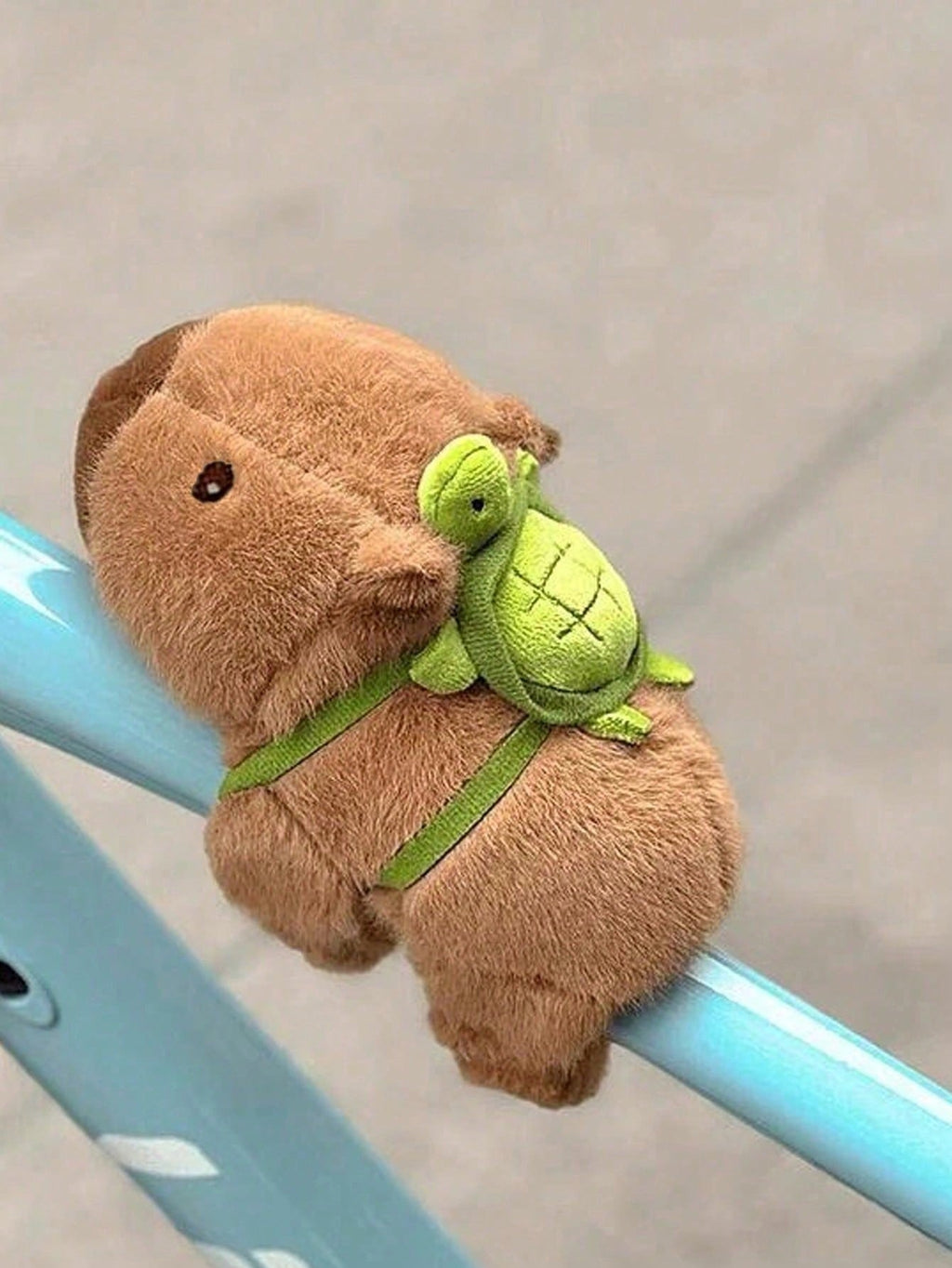 CozyCapy™ – Fluffy Capybara Plush Wristband Hug Toy