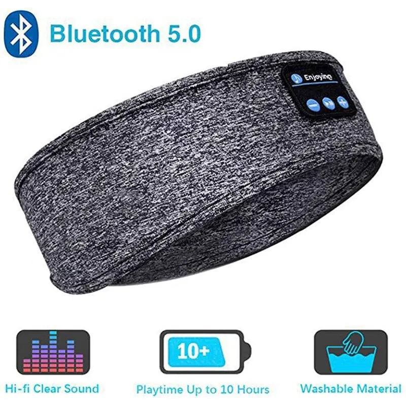 ✨ DreamBeats™ Sleep Headband – Bluetooth 5.0 Wireless Music Headphones for Sleep, Relaxation & Travel.