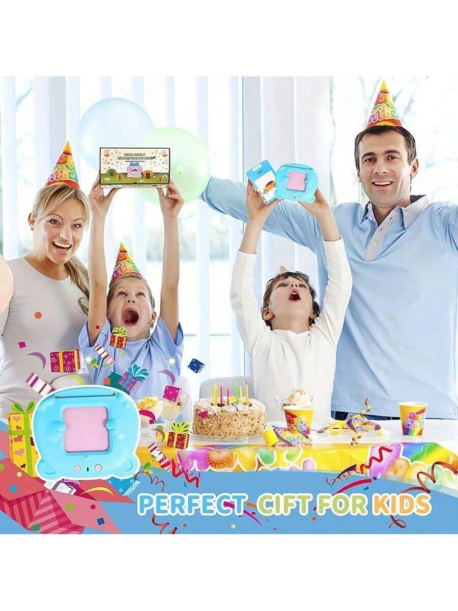 SmartTalk™ Kids Flash Card Learning Device – 224 Words, Speech Training & Montessori Learning Toy