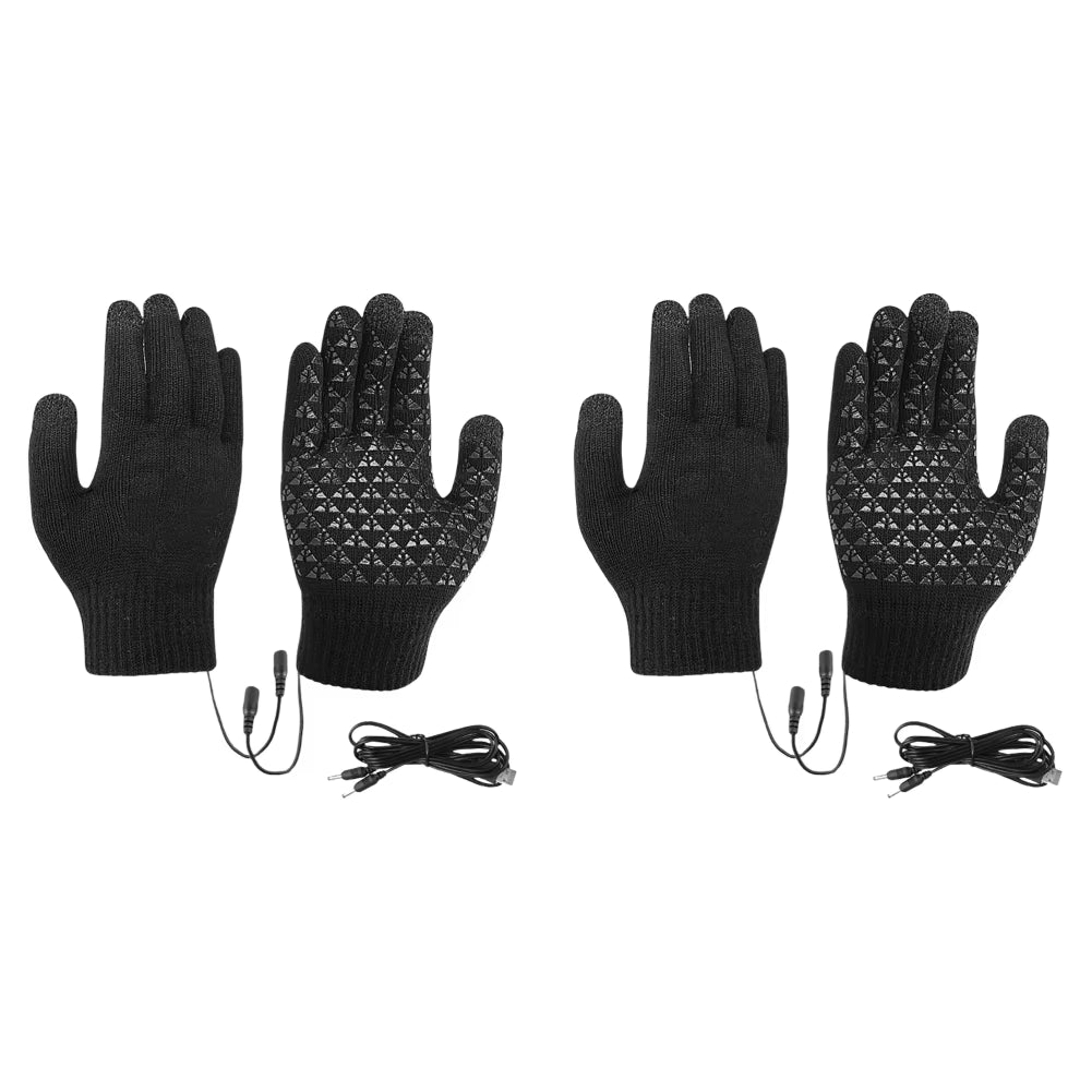 ArcticHeat™ Electric Heated Winter Gloves — Touchscreen, Non-Slip, Thermal Fleece, Full-Finger Outdoor Sports Gloves