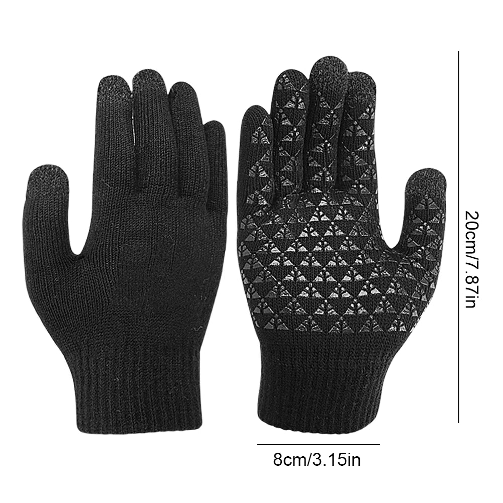 ArcticHeat™ Electric Heated Winter Gloves — Touchscreen, Non-Slip, Thermal Fleece, Full-Finger Outdoor Sports Gloves