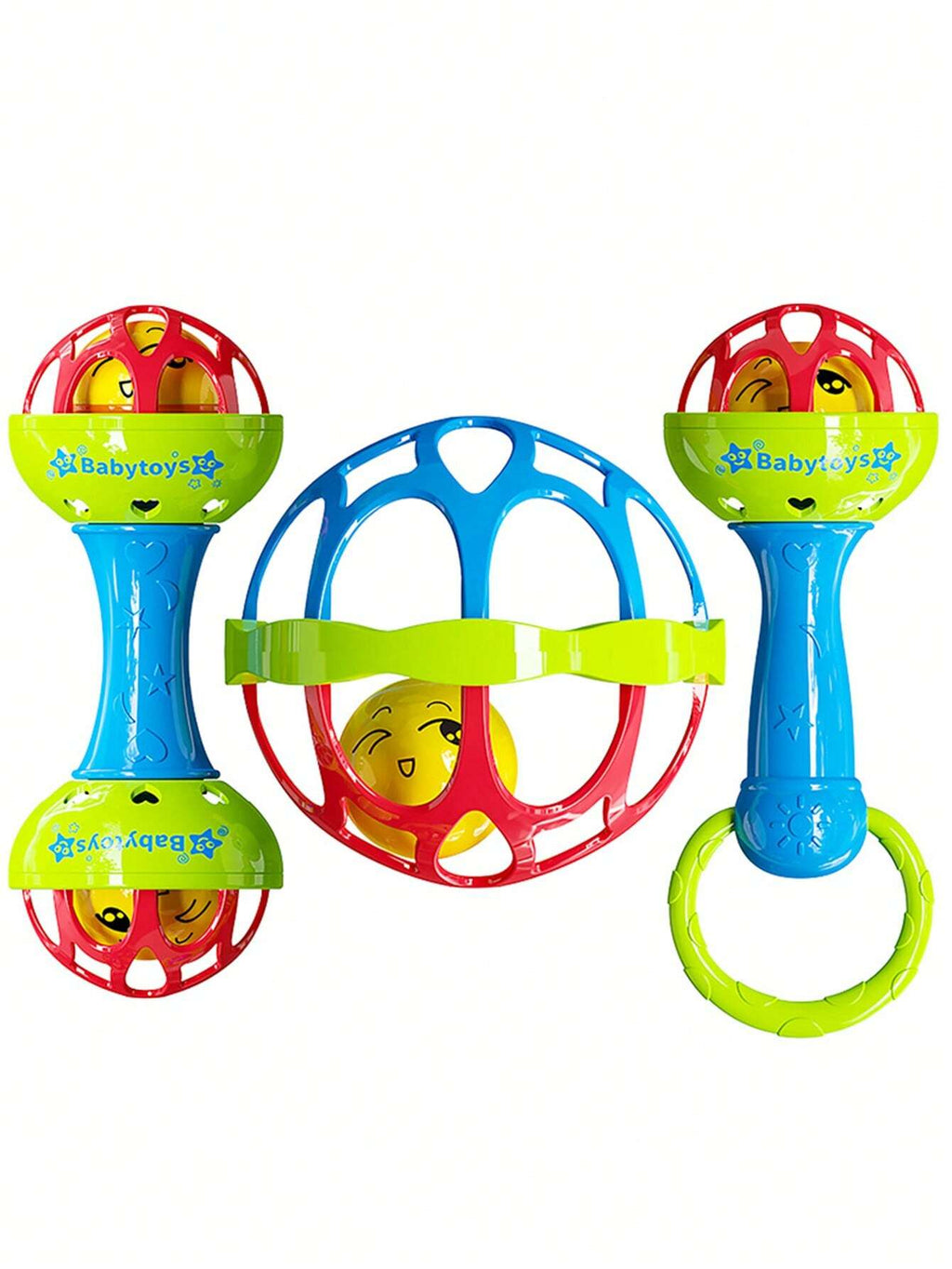 BabyJoy™ Musical Bell Hammer – Sensory Rattle & Training Ball Set