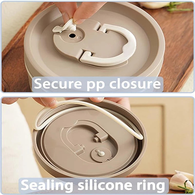 ThermoStack™ Premium Thermal Lunch Box Set – Triple-Layer Stainless Steel Bento for Hot & Cold Meals