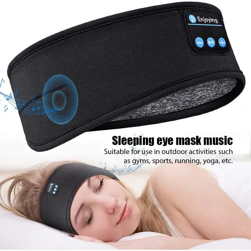 ✨ DreamBeats™ Sleep Headband – Bluetooth 5.0 Wireless Music Headphones for Sleep, Relaxation & Travel.