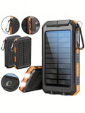 AdventureCharge™ Solar Power Bank – Portable Outdoor Charger