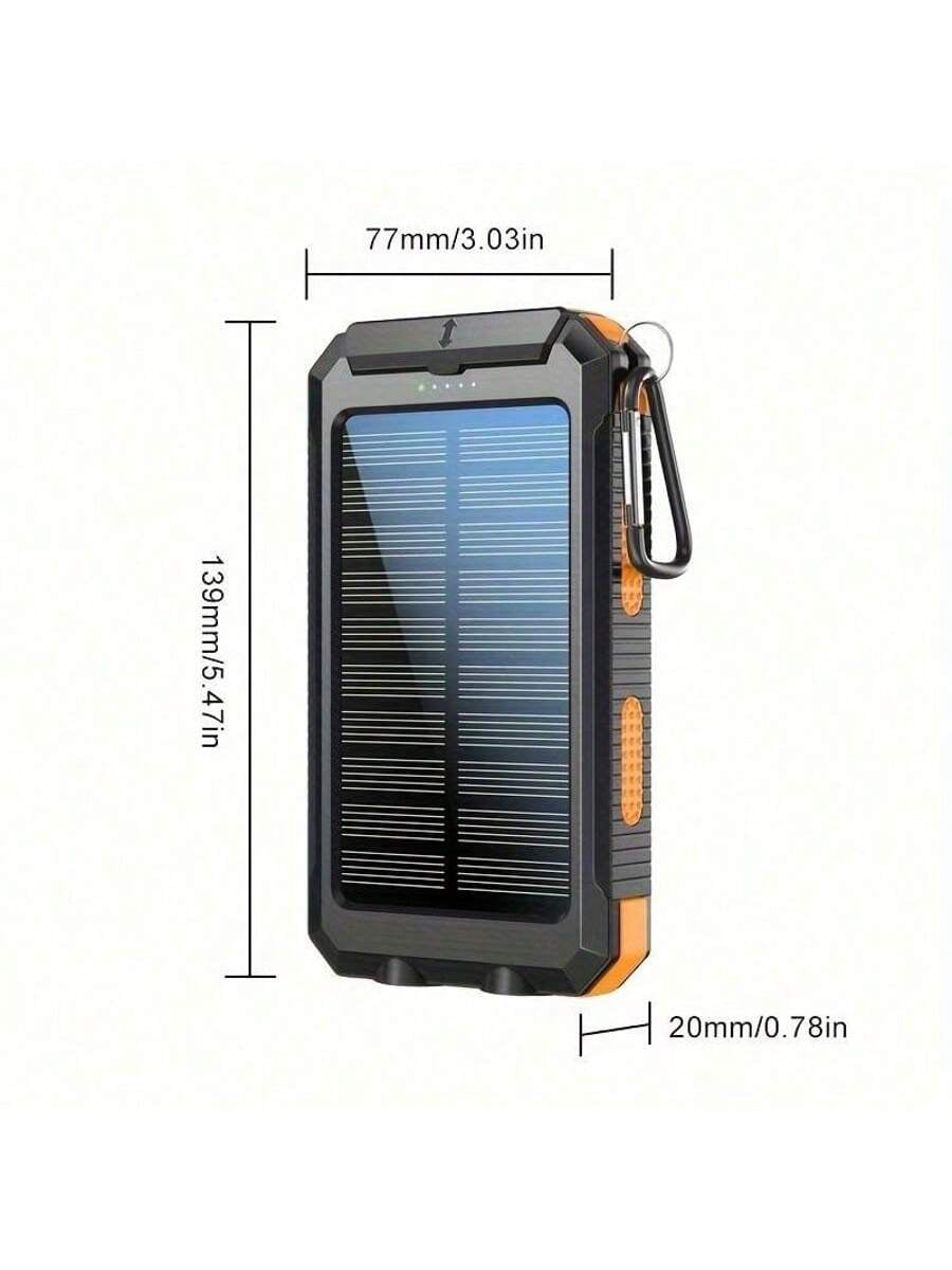 AdventureCharge™ Solar Power Bank – Portable Outdoor Charger