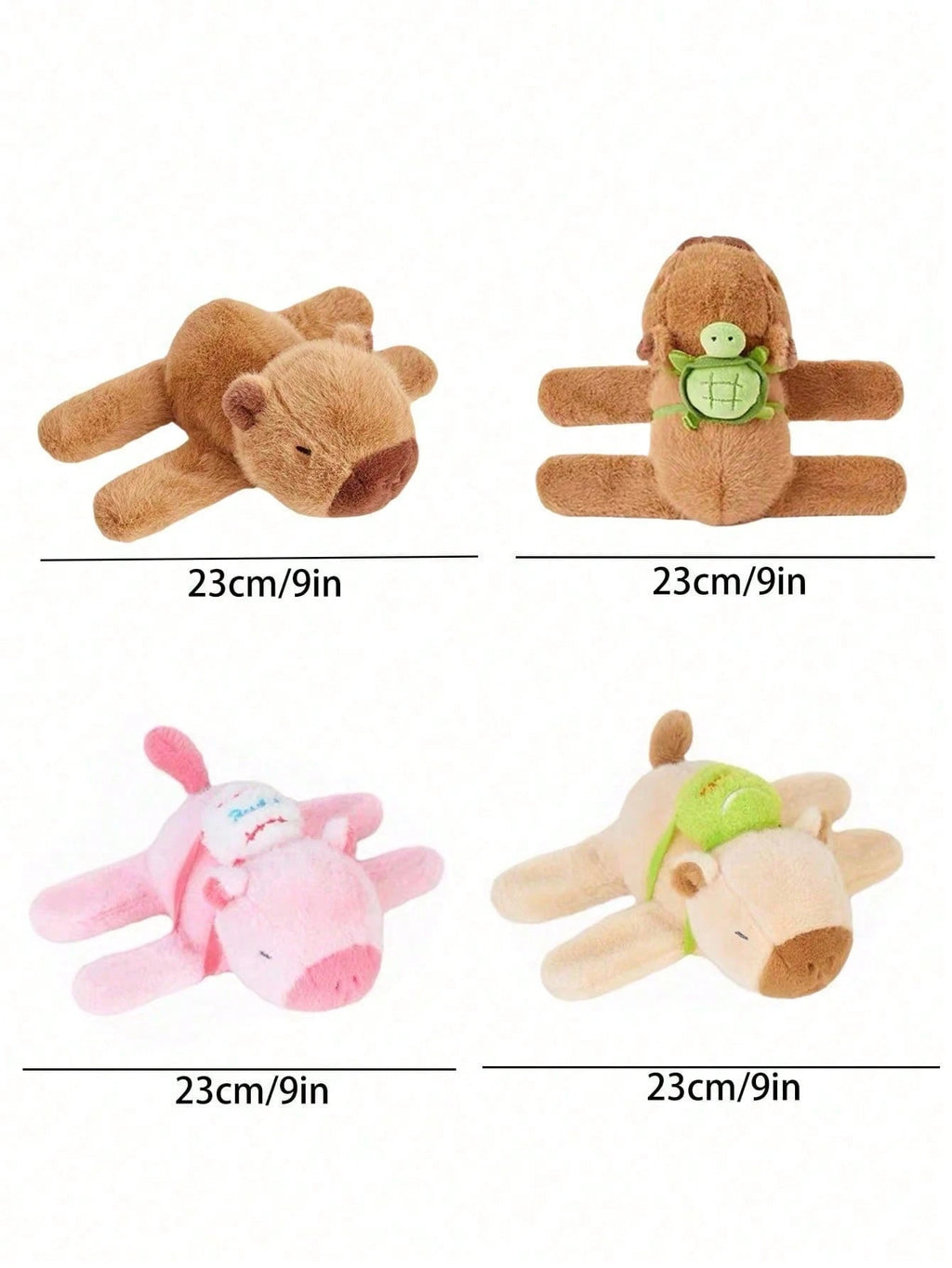 CozyCapy™ – Fluffy Capybara Plush Wristband Hug Toy