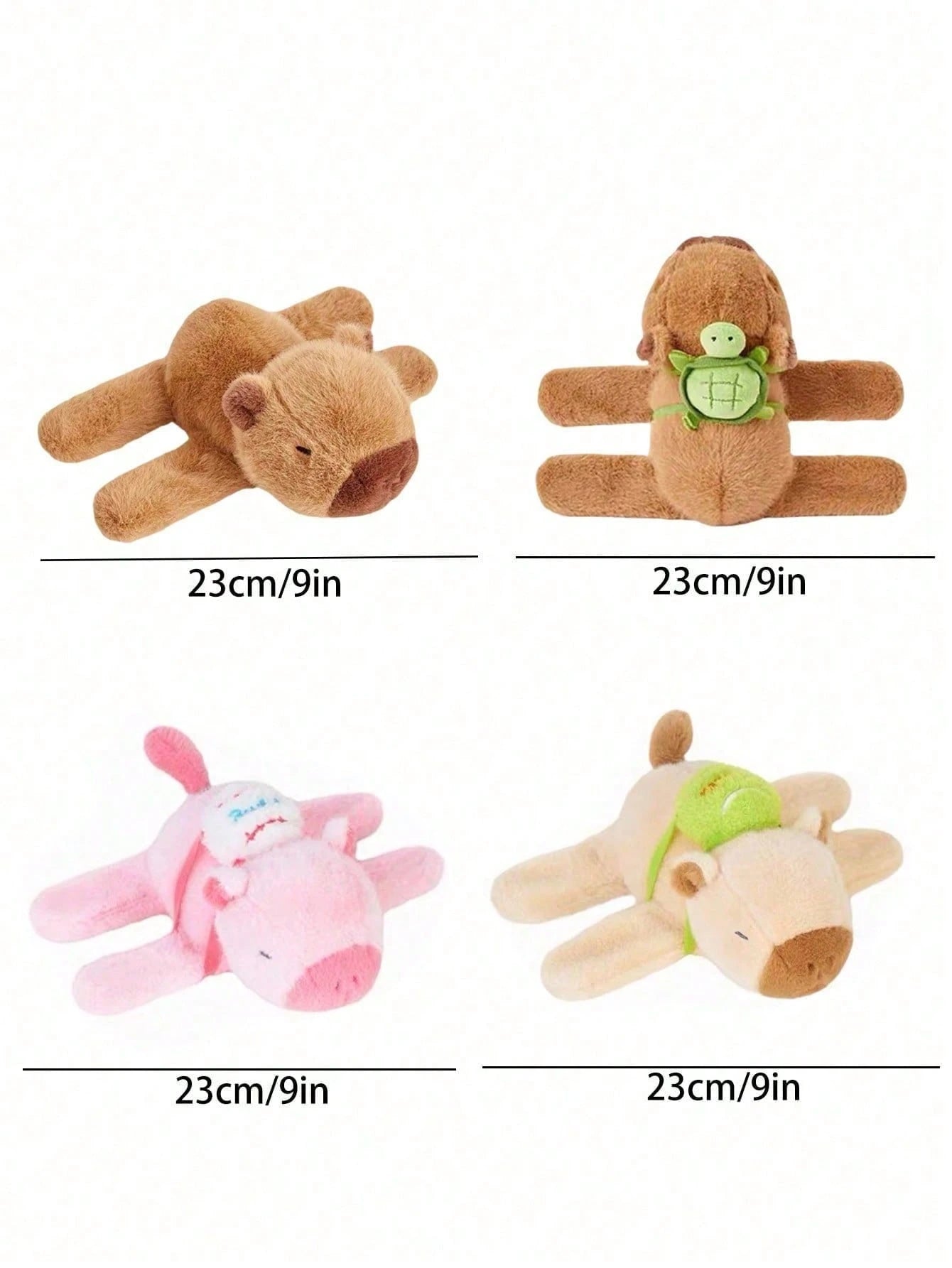 CozyCapy™ – Fluffy Capybara Plush Wristband Hug Toy