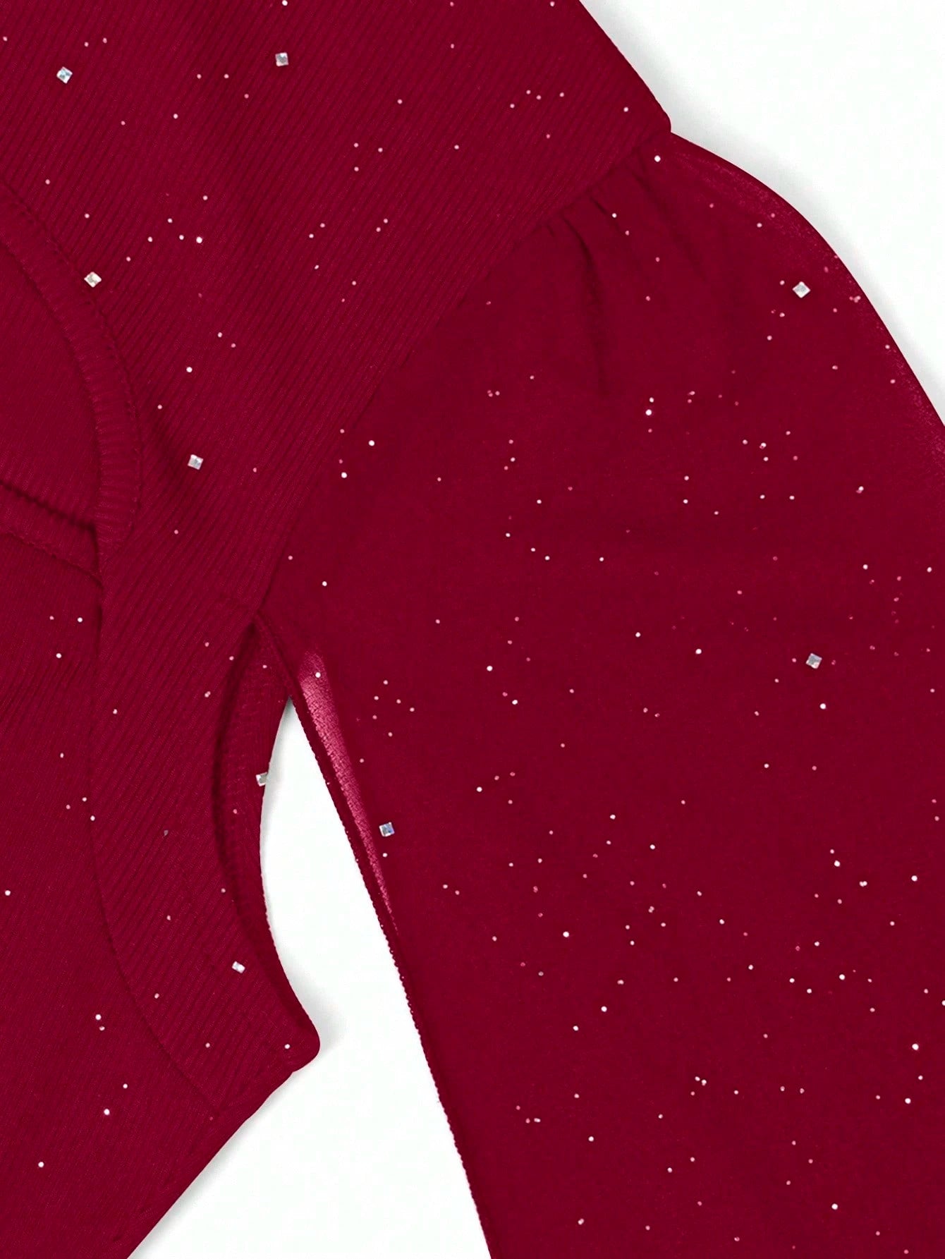 Elegant Glitter Cape Sleeve Cut-Out Mini Dress – Holiday Party Showstopper