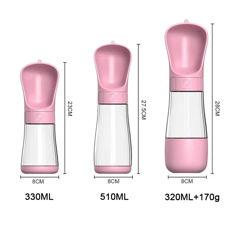 HOLApet™ TravelMate 2-in-1 Portable Dog Water & Food Bottle