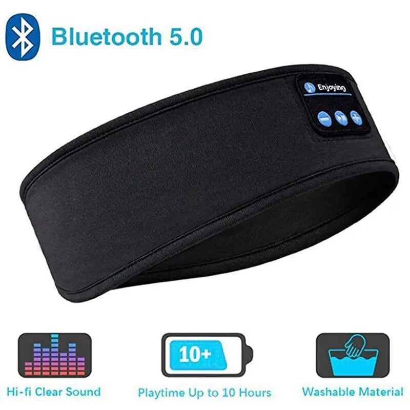 ✨ DreamBeats™ Sleep Headband – Bluetooth 5.0 Wireless Music Headphones for Sleep, Relaxation & Travel.