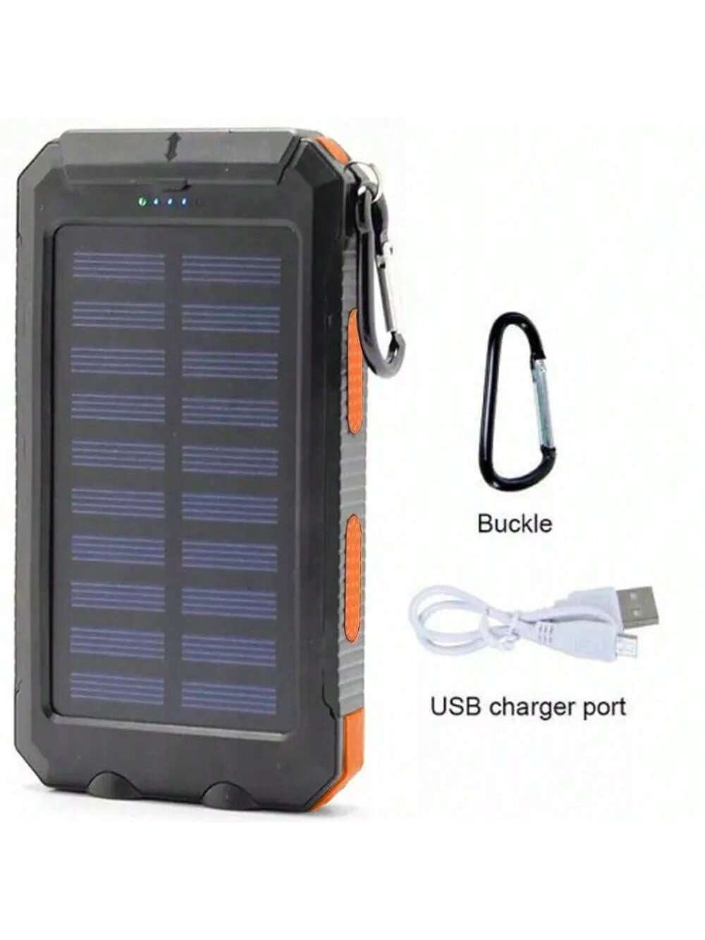 AdventureCharge™ Solar Power Bank – Portable Outdoor Charger
